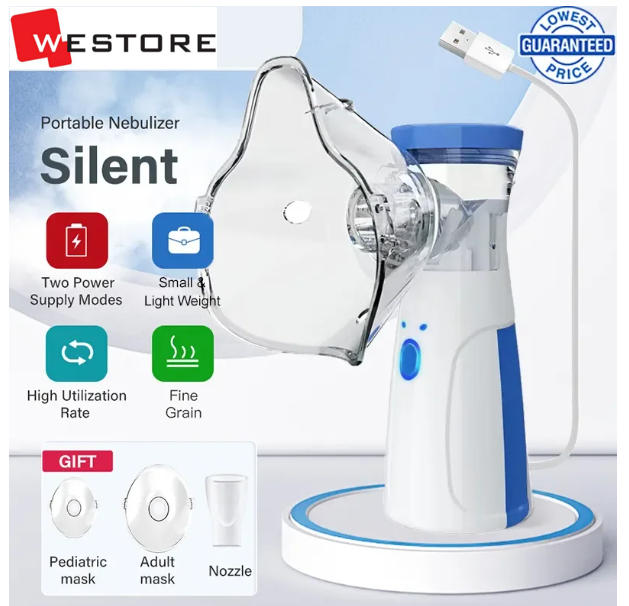 ๐จ Portable Silent Nebulizer โ Breathe Easy, Anywhere! ๐ฌ๏ธ