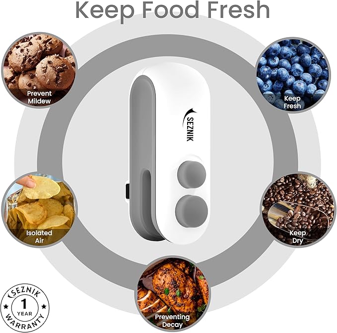π§² Mini Portable 2-in-1 Bag Sealer & Cutter π