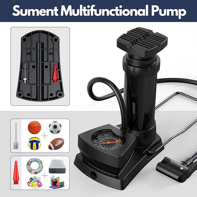 ๐ดโโ๏ธ Mini Portable Air Pump โ Powerful, Compact & Ready Anywhere! โก
