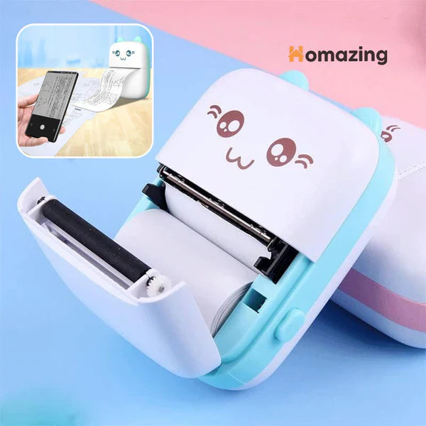 π¨οΈβ¨ Cute Mini Inkless Printer β Print Anytime, Anywhere! β¨π¨οΈ