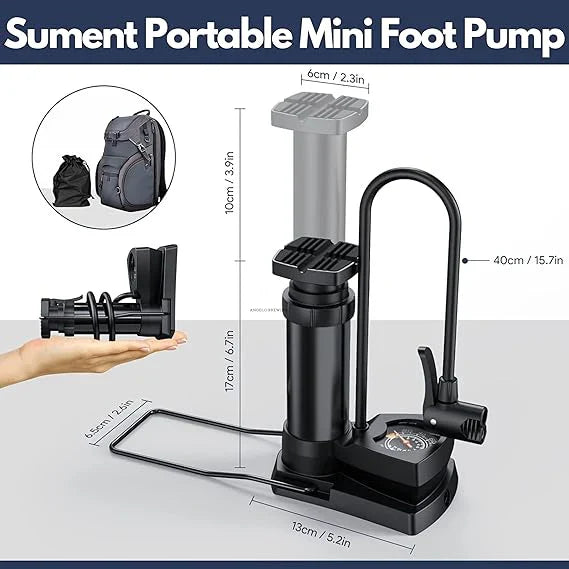 ๐ดโโ๏ธ Mini Portable Air Pump โ Powerful, Compact & Ready Anywhere! โก